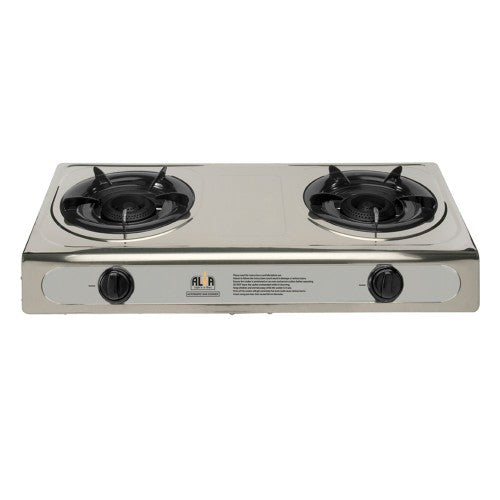 ALVA 2 BURNER GAS STOVE