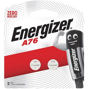 Energizer Miniature Alkaline:  A76  BP2