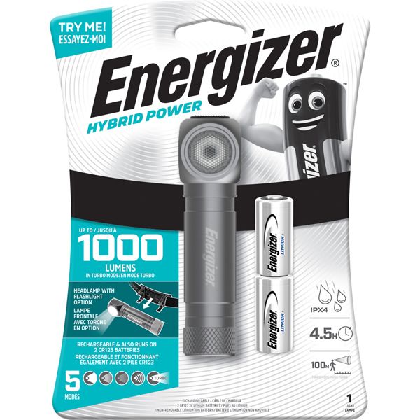 Energizer Hybrid Headlight 1000 Lumens