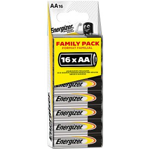 Energizer Power:  AA - 16 Pack