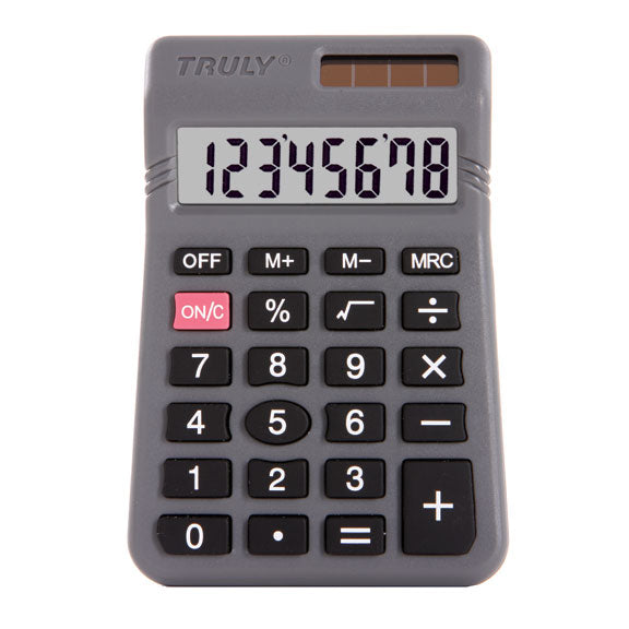 Truly 329 - 8 Digit Battery Dual Power