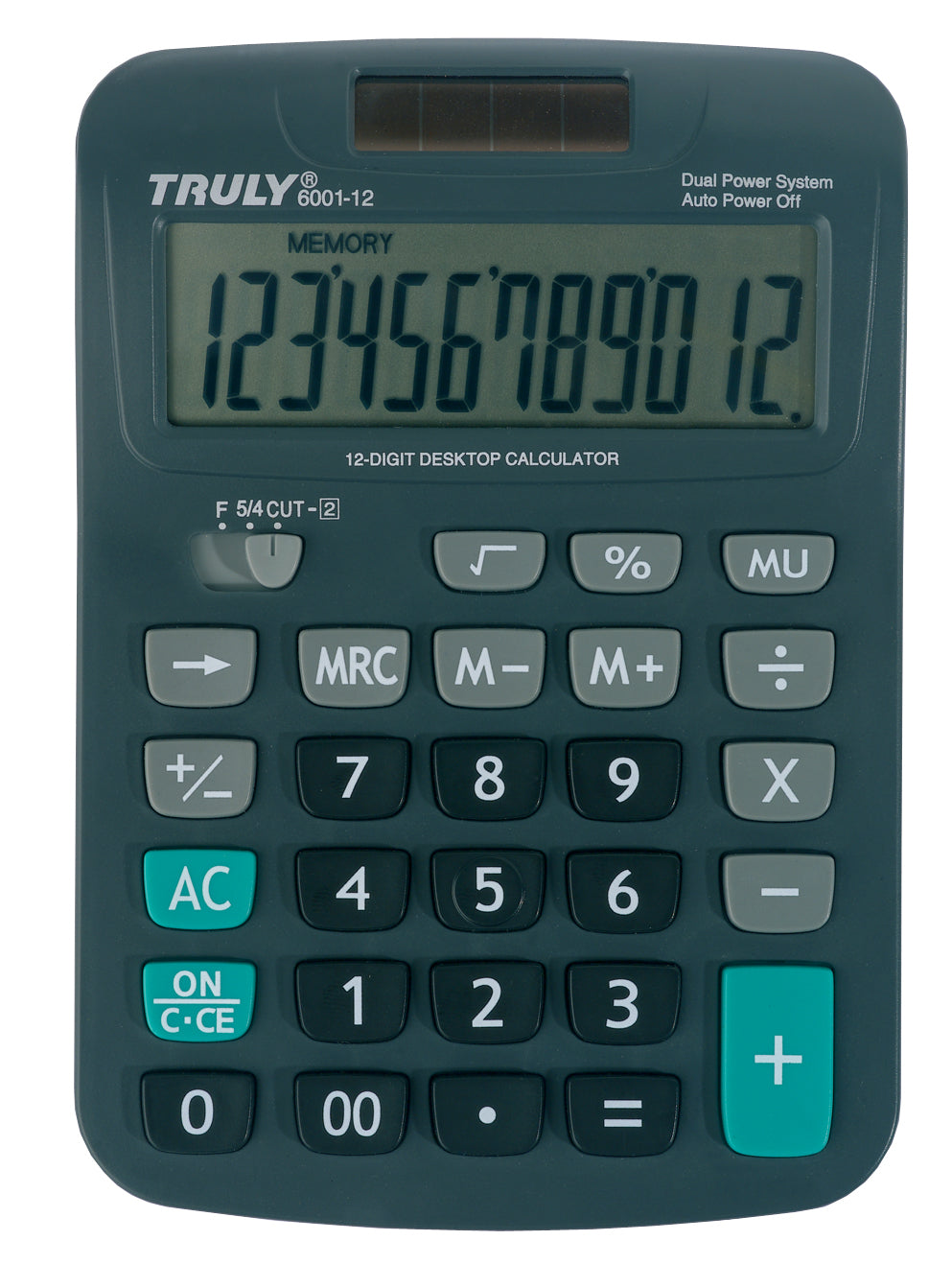 Truly 6001- 12 Digit Big Display Dual Power