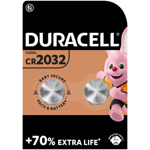 Duracell Lithium Coin 2032 - 2 Pack