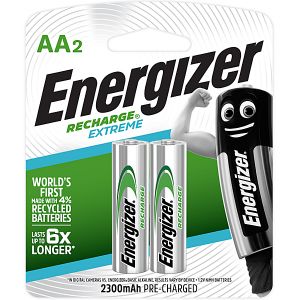 Energizer Recharge Extreme: AA - 2 Pack (2300mAh)