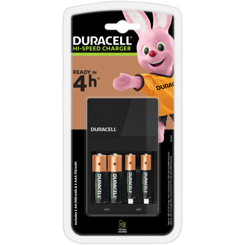 Duracell Hi-Speed Charger - 4 hours