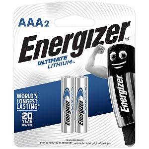 Energizer Ultimate Lithium:  AAA - 2 Pack